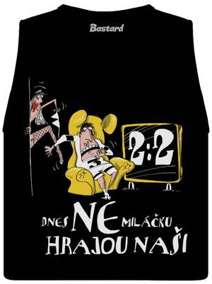 Hrajou naši dámské tílko volné Black
