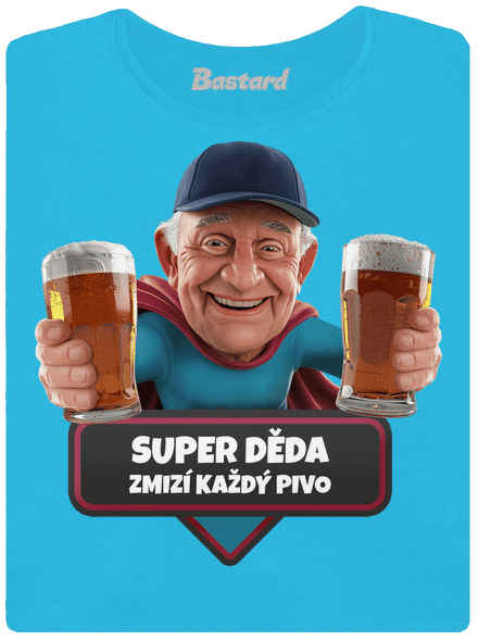 Super děda dámské tričko Blue Atol