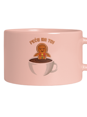 Peču na to! hrnek makronka Pink Macaron