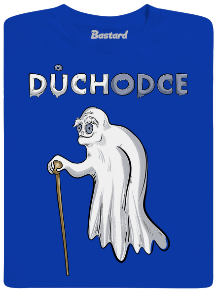 Duch důchodce pánské dlouhý rukáv Royal Blue