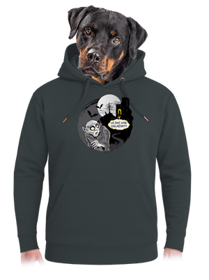 Nosferatu unisex mikina premium Charcoal