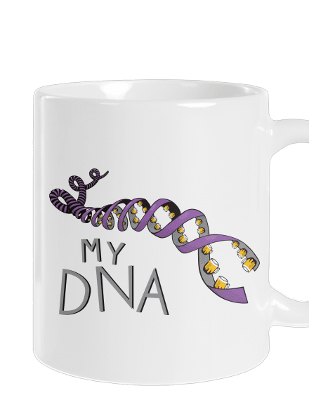 My DNA klasický hrnek White