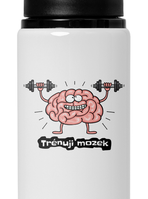 Trénuji mozek lahev na vodu White