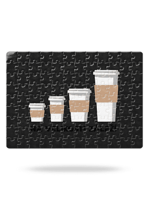 Na velikosti záleží puzzle White