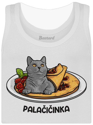 Palačičinka dámské tílko klasické White