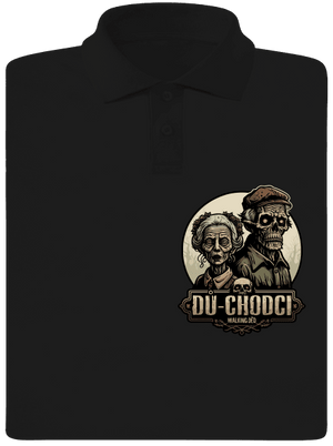 Dů-chodci pánská polokošile Black