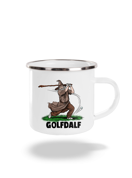 Golfdalf plecháček White