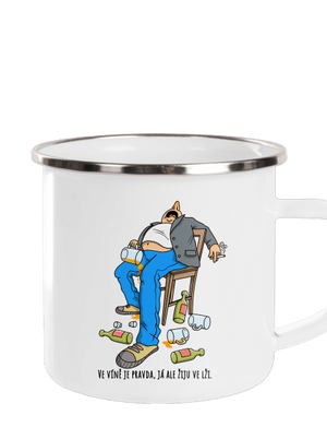 Žiju ve lži plecháček White