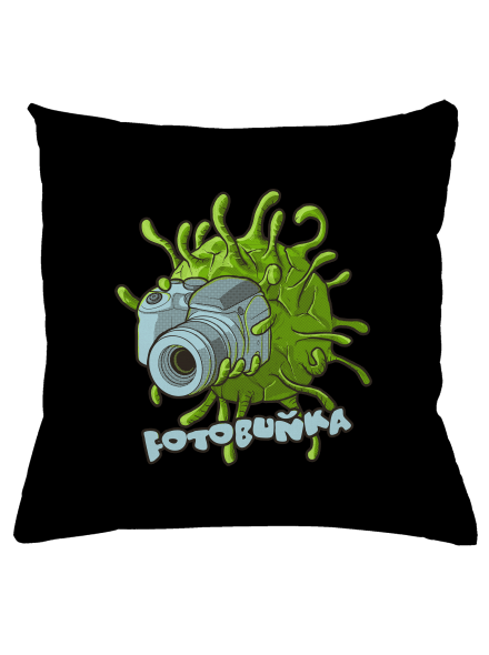 Fotobuňka polštář Black