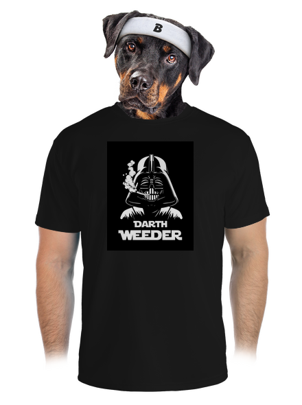 Darth Weeder pánské sportovní tričko Black