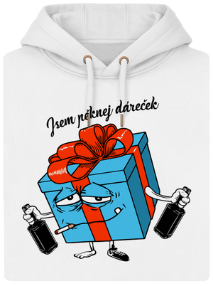 Dáreček unisex mikina premium Snowwhite