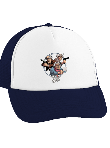 Penze nebo život kšiltovka truckerka French Navy cap