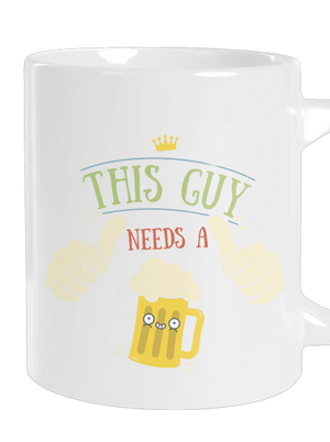 Tenhle týpek potřebuje pivo velký hrnek White