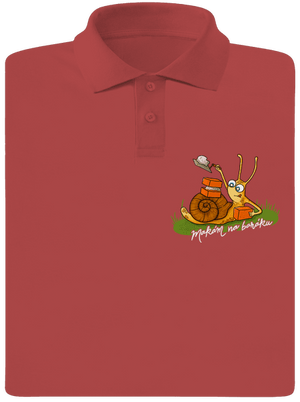 Makám na baráku pánská polokošile Burgundy