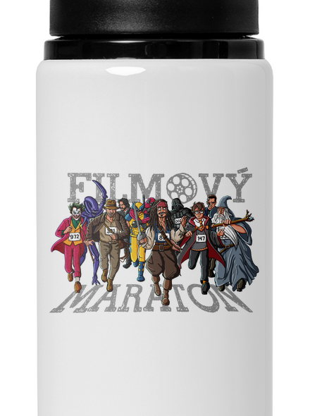 Filmový maraton lahev na vodu White
