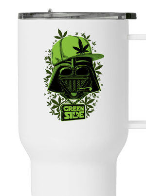 Green Side termohrnek White