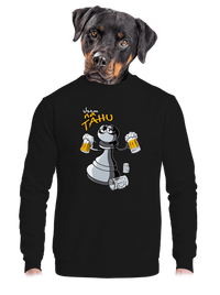 unisex mikina bez kapuce