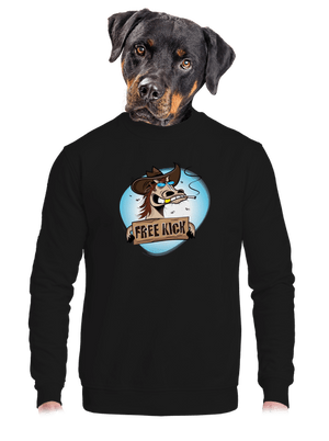 unisex mikina bez kapuce