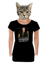 dámské tričko s lemem