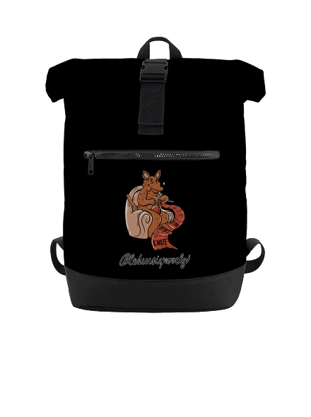 Pletu si povely batoh Black