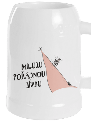 Miluju jízdu půllitr White