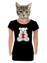 dámské tričko s lemem