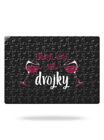 Dvojky puzzle White