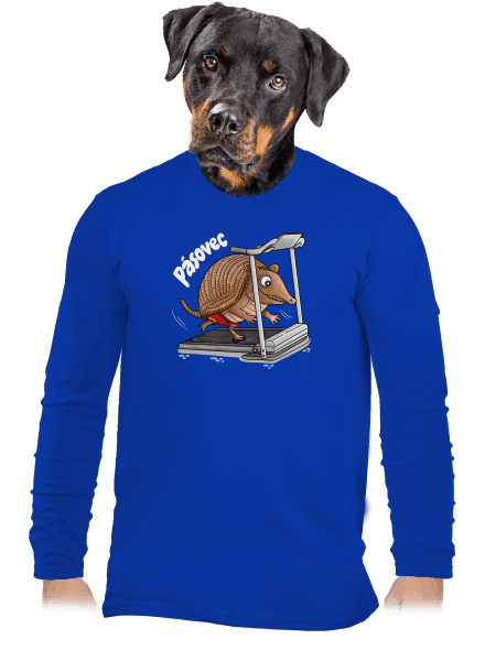 Pásovec pánské dlouhý rukáv Royal Blue