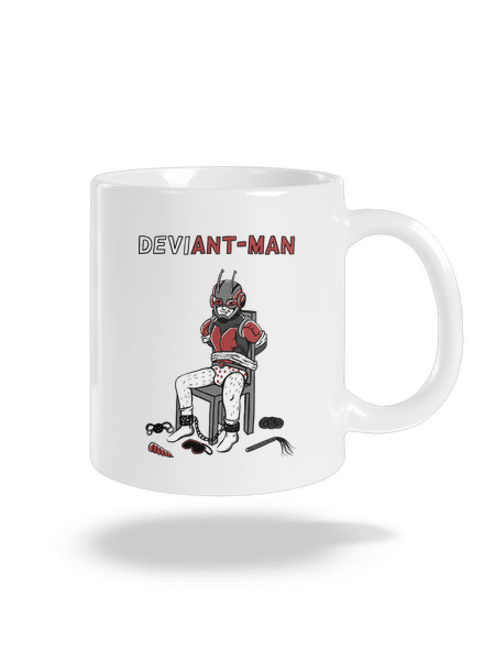 DeviAnt-man klasický hrnek White