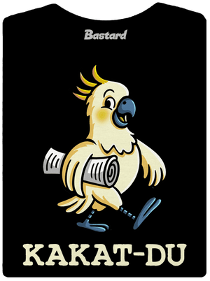 Kakat-du dámské tričko s lemem Black