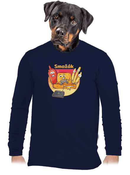 Smažák pánské dlouhý rukáv Navy