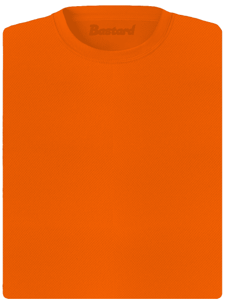 Bez potisku dámské sportovní tričko Neon Orange