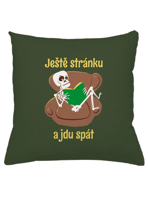Ještě stránku polštář Olive Green