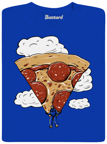 Pizzašutista dětské tričko Royal Blue