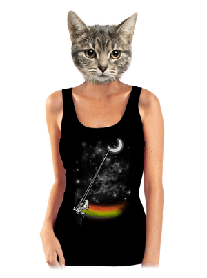 Unicorn Universe dámské tílko klasické Black