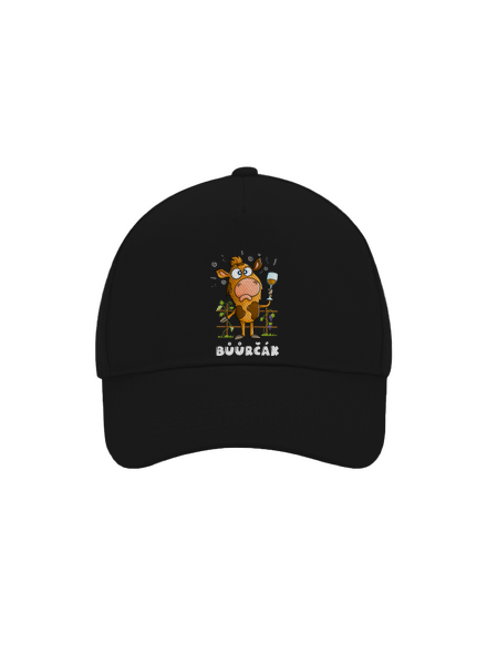 Bůůrčák kšiltovka baseballka Black