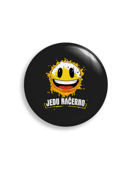 Jedu načerno placka uni