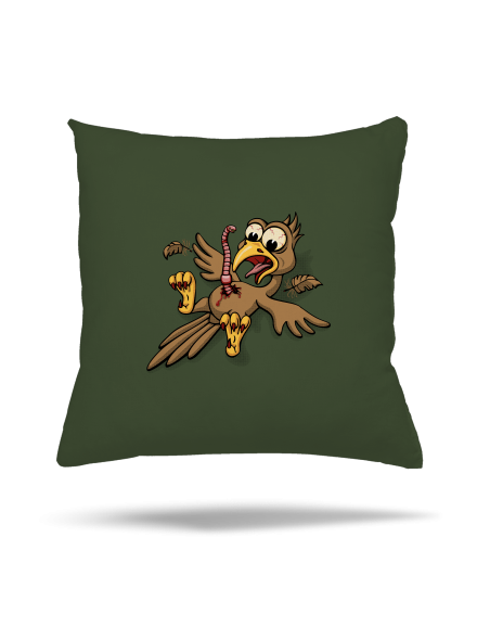 Žížalovetřelec polštář Olive Green