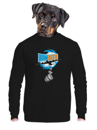 unisex mikina bez kapuce