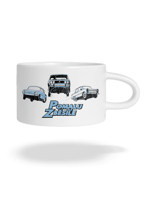 Pomalu ale zběsile hrnek makronka White