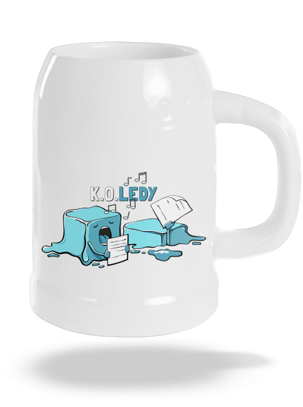 Koledy půllitr White