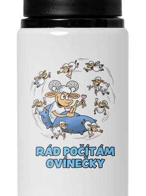 Počítám ovínečky lahev na vodu White