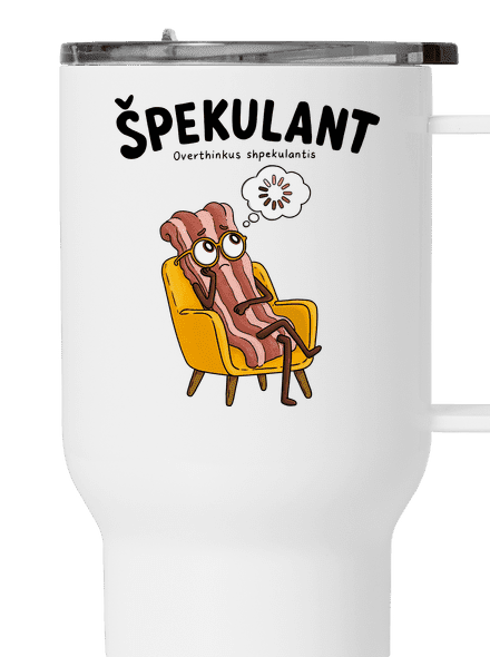 Špekulant termohrnek White