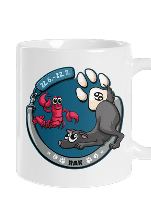 Psí horoskop: Rak klasický hrnek White