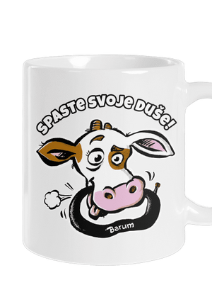 Spaste svoje duše klasický hrnek White