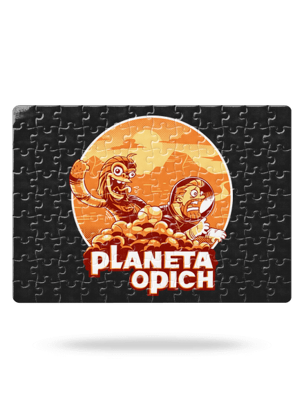 Planeta opich puzzle White