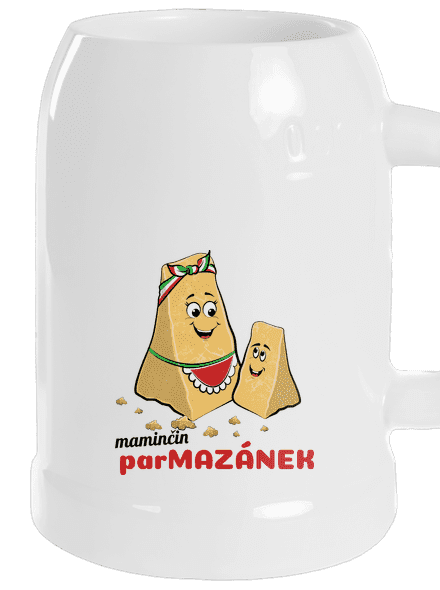 Maminčin Parmazánek půllitr White