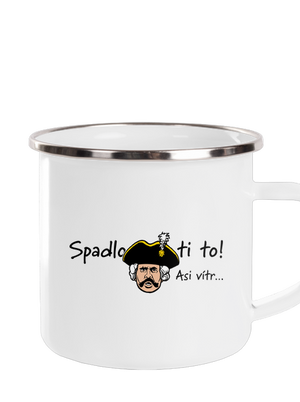 Spadlo ti to plecháček White