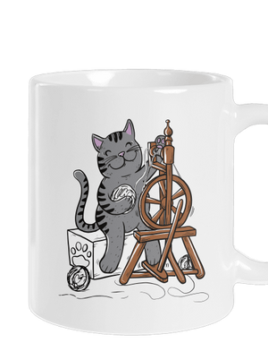 Kočka přede klasický hrnek White