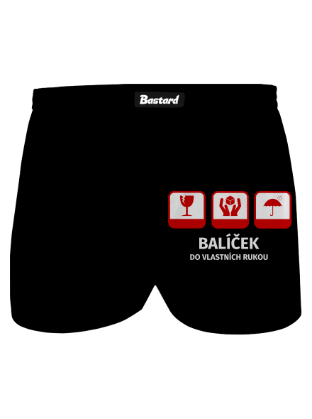 Balíček pánské trenky Black